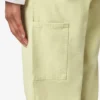 Pantalones de lona para mujer de corte regular