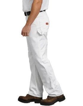 Pantalones de pintor de primera calidad de mezcla de poliéster con corte holgado y pierna recta