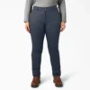 Pantalones de talle medio y pierna ajustada para mujer talla grande Pantalones de talle medio y pierna ajustada para mujer talla grande