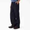 Pantalones de trabajo de denim de espiga con ribete Pantalones de trabajo de denim de espiga con ribete