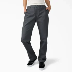 Pantalones de trabajo de pierna recta Super Flex para mujer