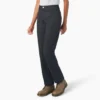 Pantalones de trabajo de pierna recta Super Flex para mujer