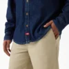 Pantalones de trabajo de sarga de cáñamo