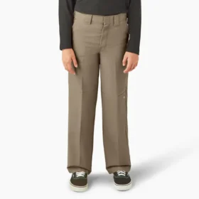 Pantalones de trabajo Double Knee para niños, tallas 8-20