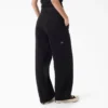 Pantalones de trabajo holgados teñidos en prenda 247 para mujer