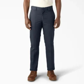 Pantalones de trabajo multiuso con corte ajustado y pernera cónica
