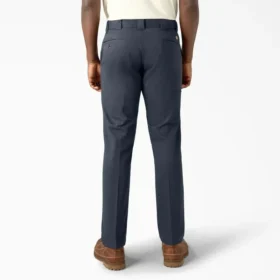 Pantalones de trabajo multiuso con corte ajustado y pernera cónica