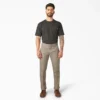 Pantalones de trabajo multiuso con corte ajustado y pernera cónica Pantalones de trabajo multiuso con corte ajustado y pernera cónica