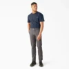 Pantalones de trabajo multiuso con corte ajustado y pernera cónica Pantalones de trabajo multiuso con corte ajustado y pernera cónica