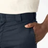 Pantalones de trabajo multiuso con corte ajustado y pernera cónica Pantalones de trabajo multiuso con corte ajustado y pernera cónica