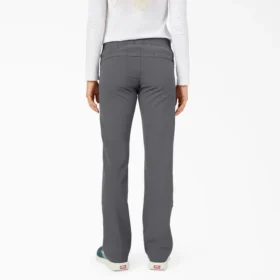 Pantalones enrollables de corte recto relajado y refrescantes para mujer