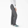 Pantalones enrollables de corte recto relajado y refrescantes para mujer