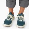 Pantalones enrollables de corte recto relajado y refrescantes para mujer