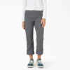 Pantalones enrollables de corte recto relajado y refrescantes para mujer