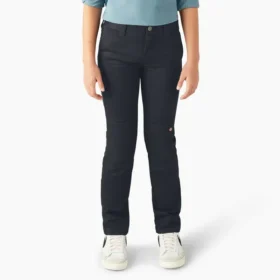Pantalones Flex de corte ajustado con Double Knee en las rodillas para niños, 4-20