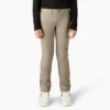 Pantalones Flex de corte ajustado con Double Knee en las rodillas para niños, 4-20 Pantalones Flex de corte ajustado con Double Knee en las rodillas para niños, 4-20