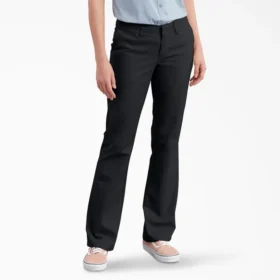 Pantalones Flex de corte ajustado y campana para mujer