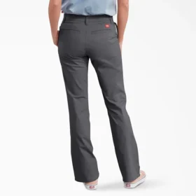 Pantalones Flex de corte ajustado y campana para mujer