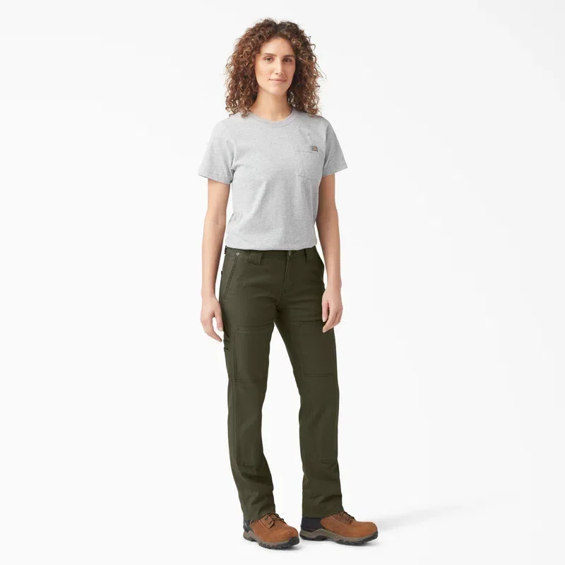 Pantalones Flex Duratech de corte recto para mujer Pantalones Flex Duratech de corte recto para mujer