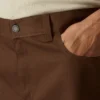 Pantalones holgados rectos de sarga Union
