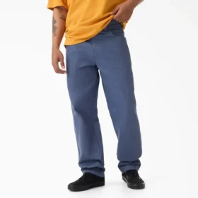 Pantalones holgados y cónicos de sarga Wellsville