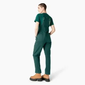 Petos de trabajo con Double Knee en las rodillas para mujer Dickies X Jameson