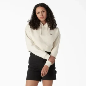 Sudadera con capucha corta Oakport para mujer