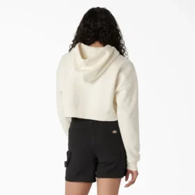 Sudadera con capucha corta Oakport para mujer