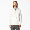 Sudadera con capucha de felpa con forro térmico y cremallera Sudadera con capucha de felpa con forro térmico y cremallera