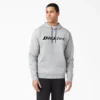 Sudadera con capucha de felpa con logotipo en letra cursiva Sudadera con capucha de felpa con logotipo en letra cursiva