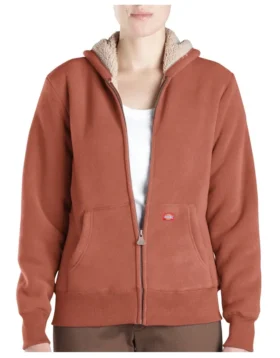 Sudadera con capucha de forro polar Sherpa para mujer