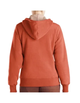 Sudadera con capucha de forro polar Sherpa para mujer