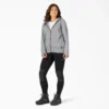 Sudadera con capucha de forro polar y cremallera completa de la línea Performance Workwear para mujer Sudadera con capucha de forro polar y cremallera completa de la línea Performance Workwear para mujer