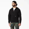 Sudadera con capucha y cremallera de forro polar de peso medio Sudadera con capucha y cremallera de forro polar de peso medio