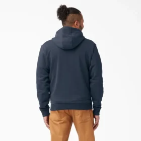Sudadera con capucha y cremallera de forro polar de peso medio