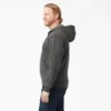 Sudadera con capucha y cremallera de forro polar de peso medio Sudadera con capucha y cremallera de forro polar de peso medio
