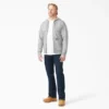Sudadera con capucha y cremallera de forro polar de peso medio Sudadera con capucha y cremallera de forro polar de peso medio