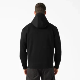 Sudadera con capucha y cremallera de un cuarto