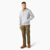 Sudadera con capucha y cremallera de un cuarto