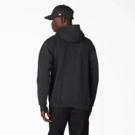 Sudadera con capucha y cuello de vaca desgastado