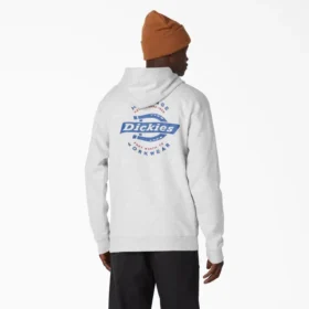 Sudadera con capucha y gráfico del logotipo vintage