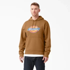 Sudadera con capucha y logo repelente al agua