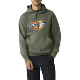 Sudadera con capucha y logo repelente al agua