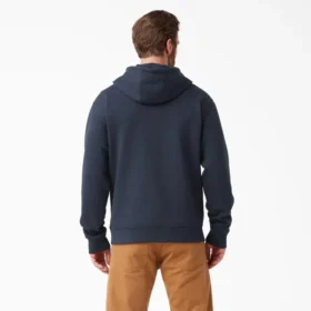Sudadera con capucha y logo repelente al agua