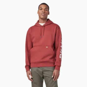 Sudadera con capucha y logotipo en la manga, repelente al agua