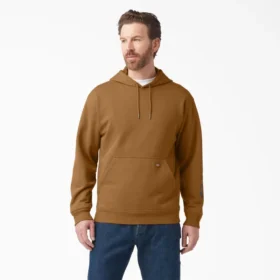 Sudadera con capucha y logotipo en la manga, repelente al agua