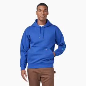 Sudadera con capucha y logotipo en la manga, repelente al agua
