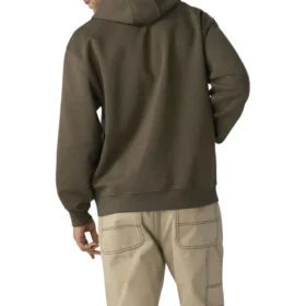 Sudadera con capucha y logotipo en la manga, repelente al agua