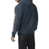 Sudadera con capucha y logotipo en la manga, repelente al agua Sudadera con capucha y logotipo en la manga, repelente al agua
