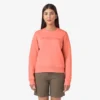 Sudadera con logo repelente al agua para mujer Sudadera con logo repelente al agua para mujer